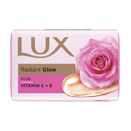 Lux Soap Radiant Glow Rose 